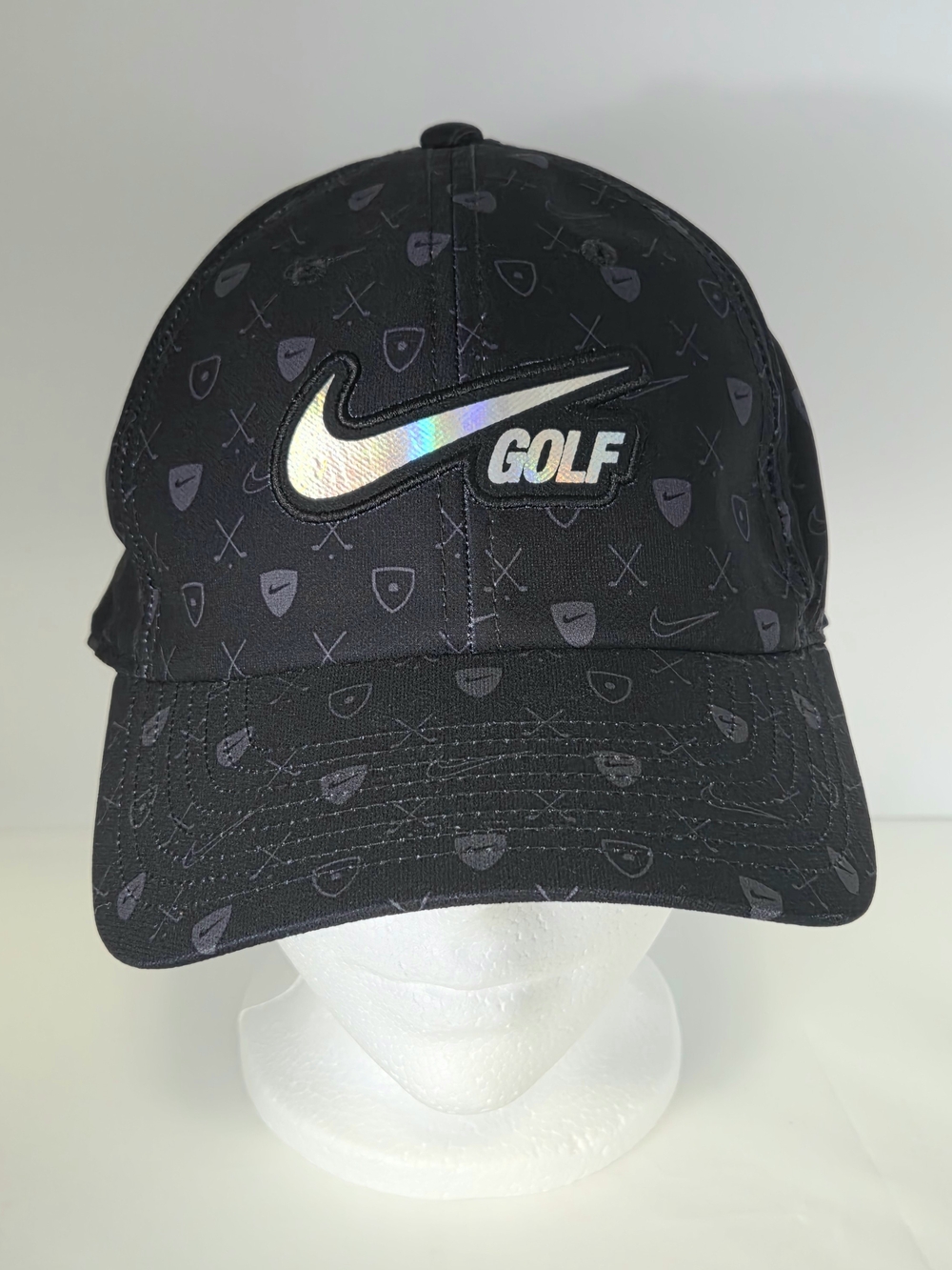 Nike Golf Heritage86 Dri-Fit Performance Adjustable Hat One Size Fits Most Black